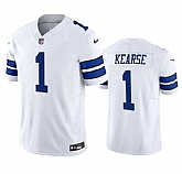 Men & Women & Youth Dallas Cowboys #1 Jayron Kearse White 2023 F.U.S.E. Vapor Limited Jersey,baseball caps,new era cap wholesale,wholesale hats